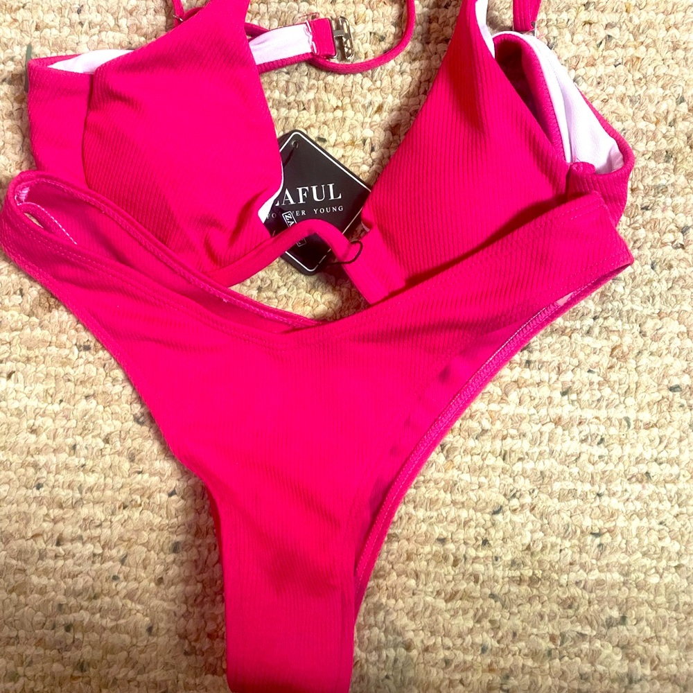 Zaful pink bikini
